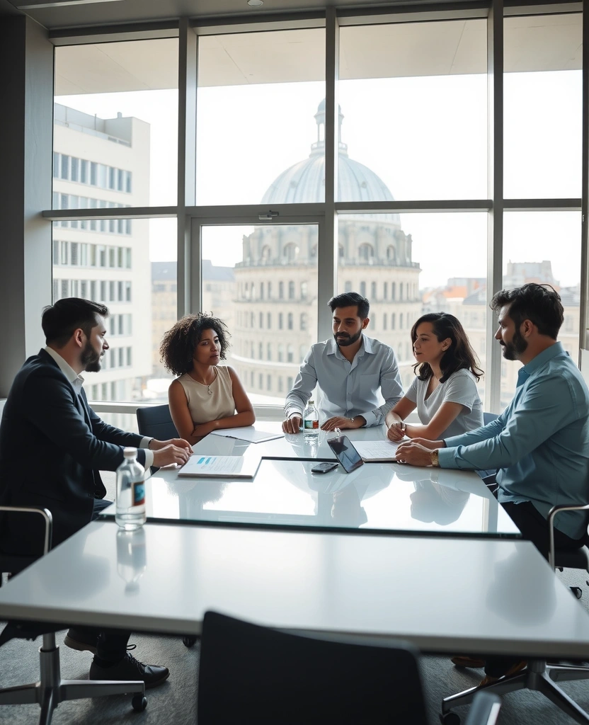 Equipo de AI Business Lab trabajando